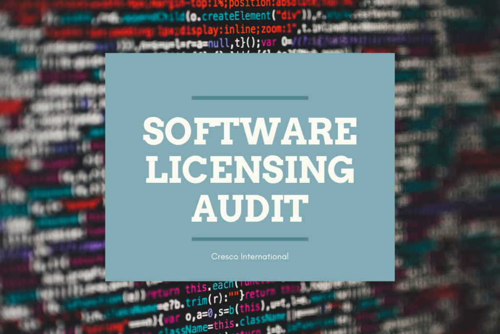 Software Licensing Audit