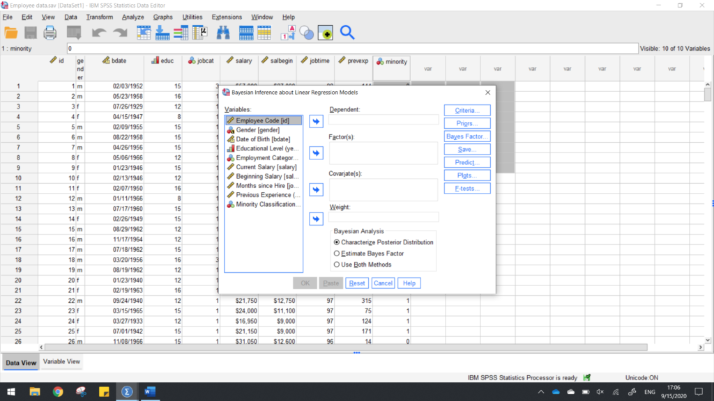 spss statistics version 27