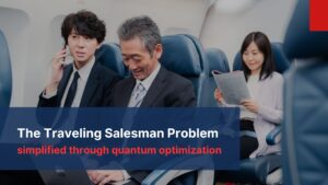 Traveling Salesman Problem simplified through quantum optimization