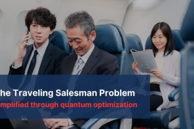 Traveling Salesman Problem simplified through quantum optimization