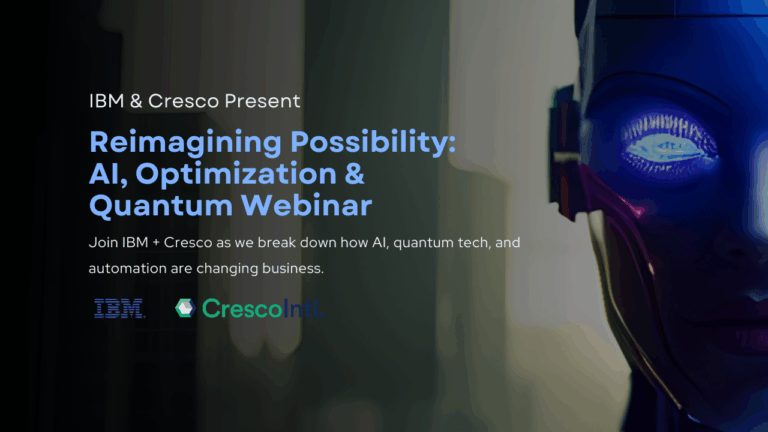 _Reimagining Possibility AI, Optimization & Quantum Webinar