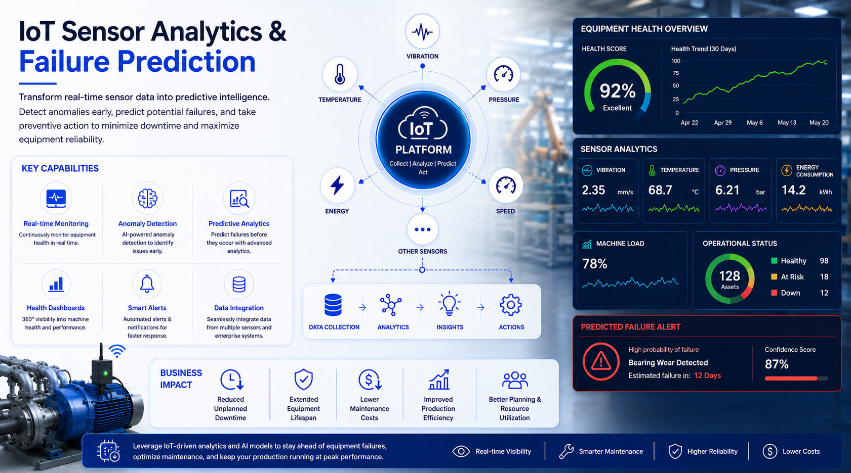 IoT sensor analytics & failure prediction