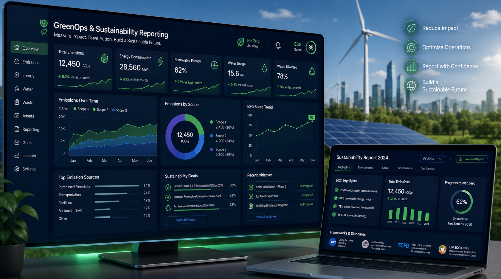 GreenOps & Sustainability Reporting
