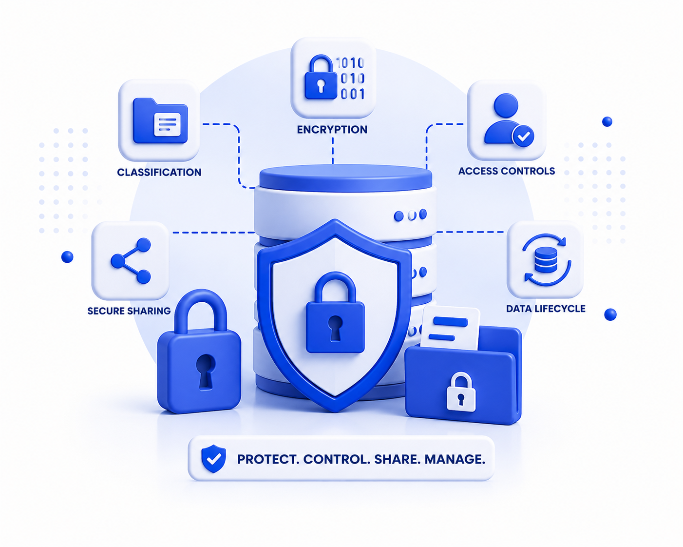 Data security and protection infographic | Cresco International