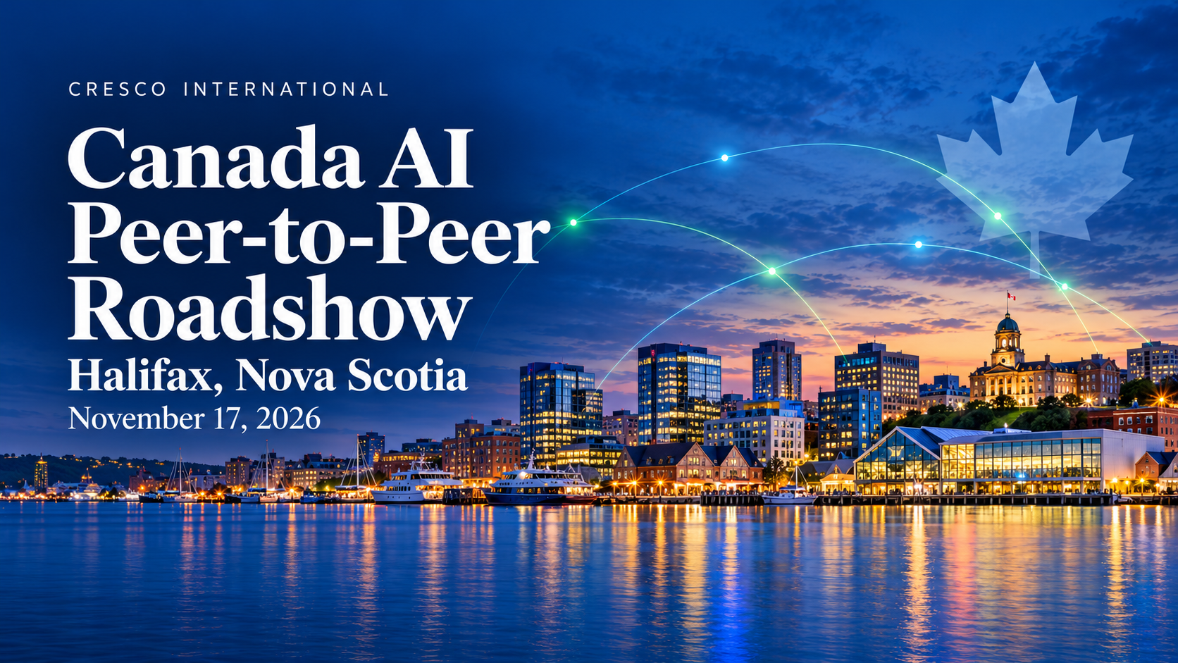 Halifax AI Roadshow on the Waterfront